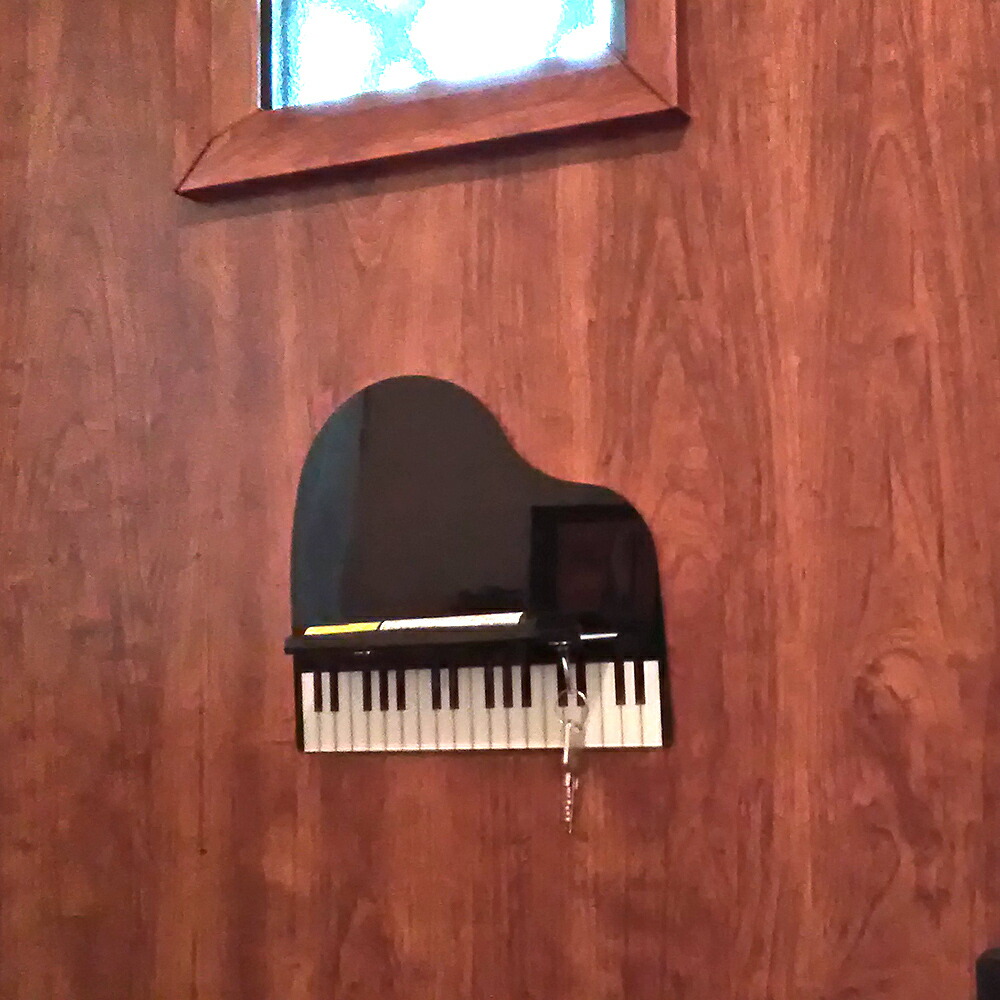 マグネットボード ピアノ ブラック